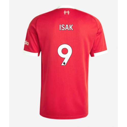 Lacne Muži Futbalové dres Liverpool Alexander Isak #9 2025-26 Krátky Rukáv - Domáci